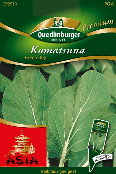 Quedlinburger Komatsuna Green Boy - Gemüsesamen