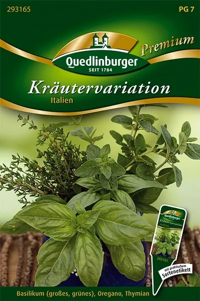 Quedlinburger Kräutervariation Italien - Kräutersamen