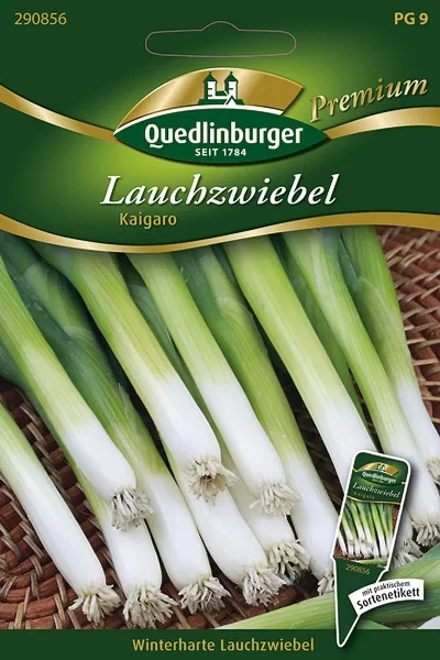 Quedlinburger Lauchzwiebel Kaigaro - Premium Gemüsesamen Quedlinburger Lauchzwiebel Kaigaro - Premium Gemüsesamen