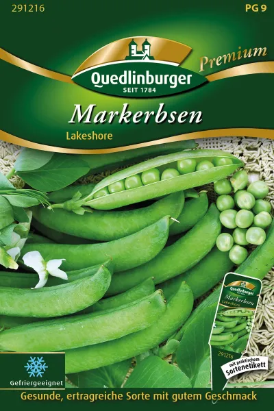 Quedlinburger Markerbsen Lakeshore - Premium Gemüsesamen Quedlinburger Markerbsen Lakeshore - Premium Gemüsesamen