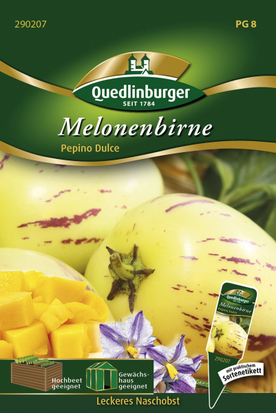 Quedlinburger Melonenbirne Pepino Dulce - Gemüsesamen