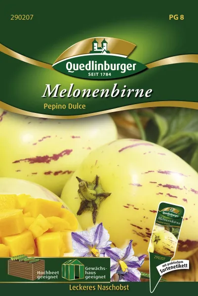 Quedlinburger Melonenbirne Pepino Dulce - Gemüsesamen