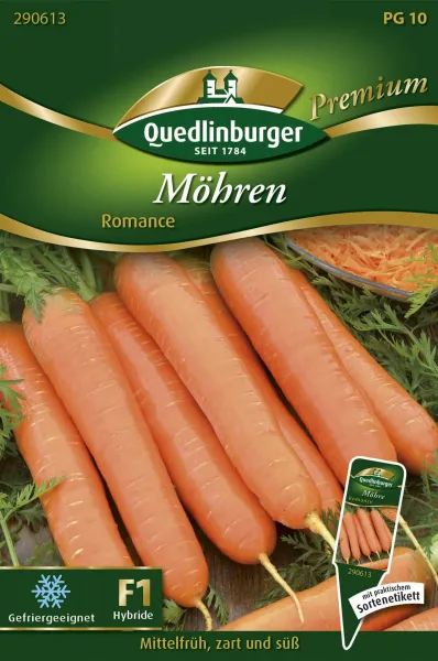 Quedlinburger Möhre Romance - Gemüsesamen