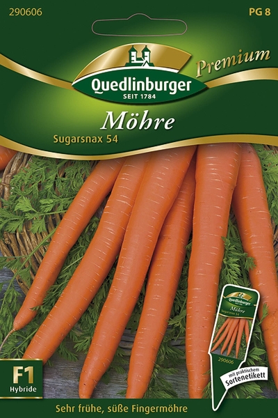 Quedlinburger Möhre Sugarsnax 54 - Gemüsesamen