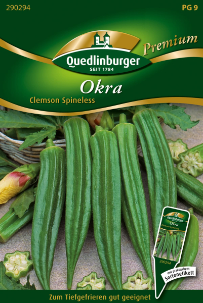 Quedlinburger Okra Clemson Spineless - Gemüsesamen