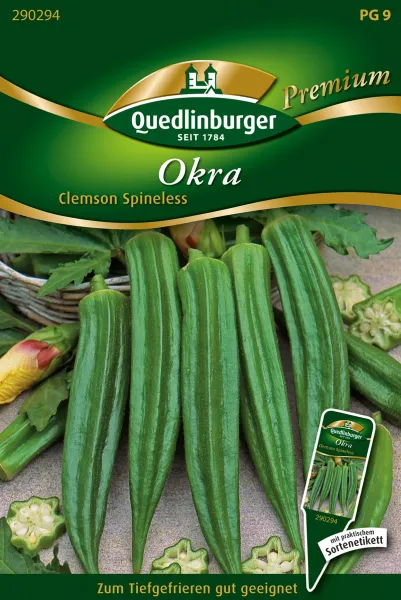 Quedlinburger Okra Clemson Spineless - Gemüsesamen