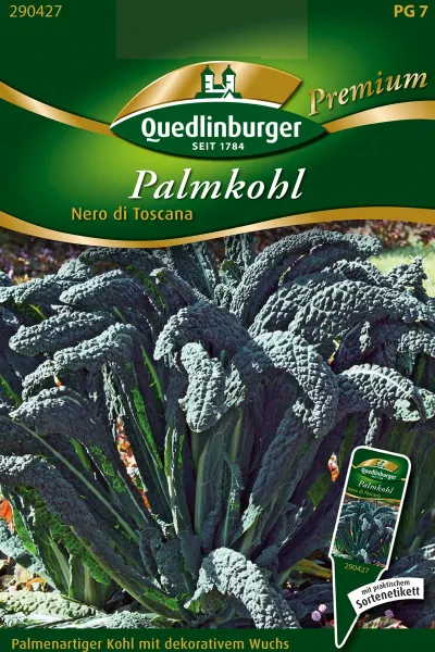 Quedlinburger Palmkohl Nero di Toscana - Gemüsesamen