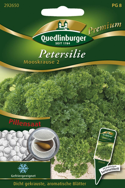 Quedlinburger Pille Petersilie Moskrul 2 - Kräutersamen