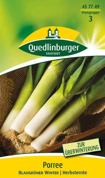 Quedlinburger Porree Blaugrüner Winter - Gemüsesamen