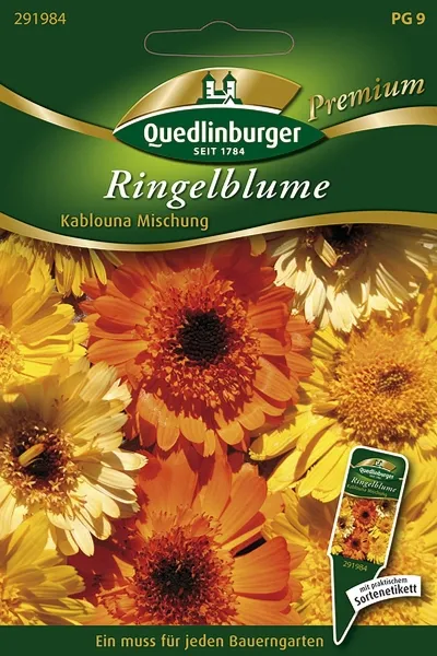 Quedlinburger Ringelblume Kablouna Mischung - Blumensamen