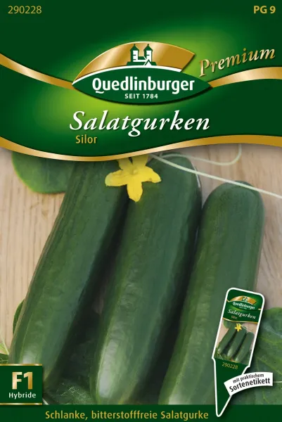 Quedlinburger Salatgurken Silor - Gemüsesamen