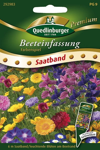Quedlinburger SB Beeteinfassung Farbenspiel (6 m) - Blumensamen