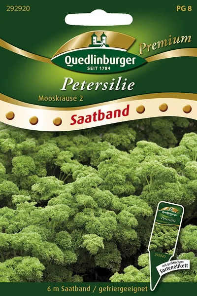 Quedlinburger SB Petersilie Moskrul 2 (6 m) - Kräutersamen