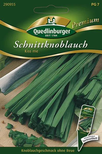 Quedlinburger Schnittknoblauch Kiss me - Premium Kräutersamen Quedlinburger Schnittknoblauch Kiss me - Premium Kräutersamen