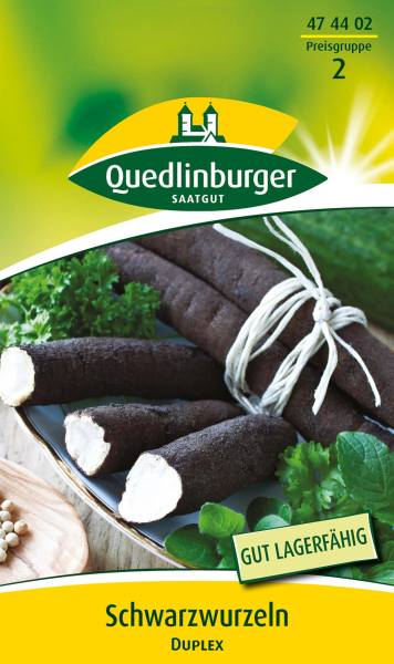 Quedlinburger Schwarzwurzeln Duplex - Gemüsesamen