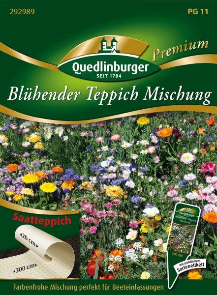 Quedlinburger Blühender Teppich Mischung Saatteppich - Blumensamen