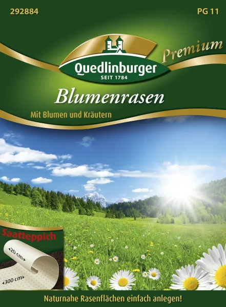 Quedlinburger ST Blumenrasen - Premium Blumensamen Quedlinburger ST Blumenrasen - Premium Blumensamen