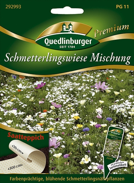 Quedlinburger Schmetterlingswiese Mischung Saatteppich - Blumensamen