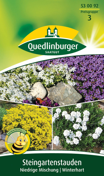 Quedlinburger Steingartenstauden Niedrige Mischung - Blumensamen