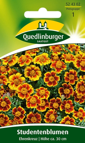 Quedlinburger Studentenblumen Ehrenkreuz - Blumensamen