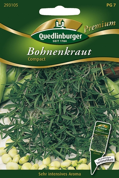 Quedlinburger Topf-Bohnenkraut Compact - Premium Kräutersamen