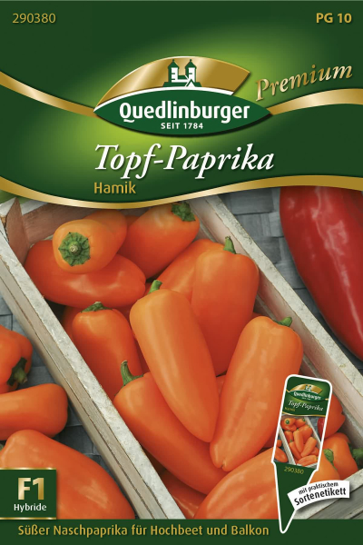 Quedlinburger Topf-Paprika Hamik - Gemüsesamen