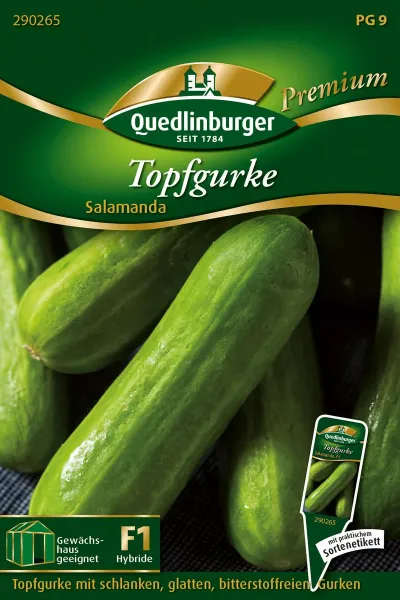 Quedlinburger Topfgurke Salamanda - Gemüsesamen