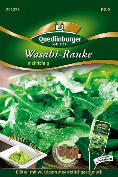 Quedlinburger Wasabi-Rauke - Kräutersamen