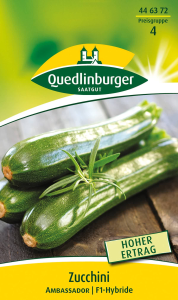 Quedlinburger Zucchini Ambassador - Gemüsesamen