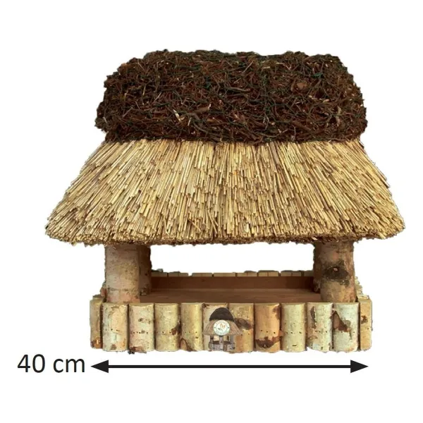 Reet Futterhaus-Pellworm klein 40x25 cm