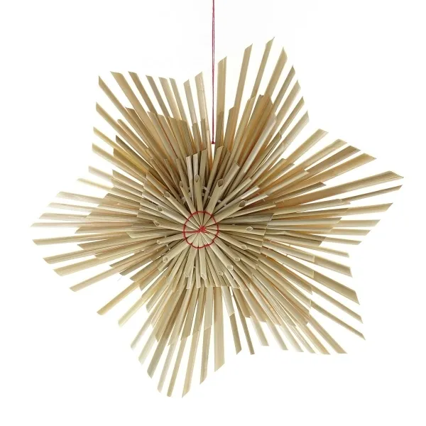 Riffelmacher Weihnachtsdeko Strohstern Natur in 3D Optik Ø 22 cm Riffelmacher Weihnachtsdeko Strohstern Natur in 3D Optik Ø 22 cm