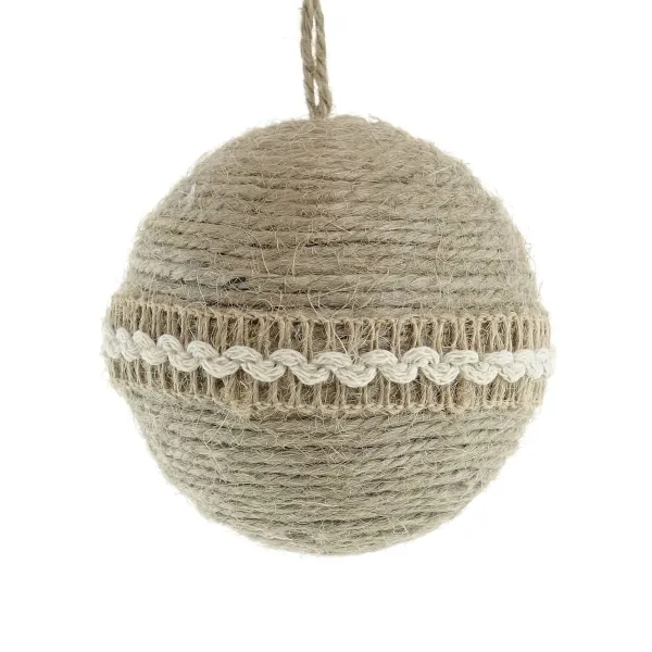 Riffelmacher Weihnachtskugel mit feinem Zierring Ø 8 cm