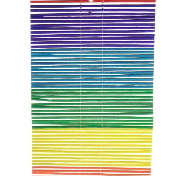 Riffelmacher Windspiel Regenbogen 12 cm x 80 cm - Holz