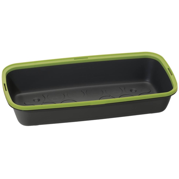 Romberg BoQube Anzuchtschale M Anthrazit-Sommergrün 37 x 19 cm