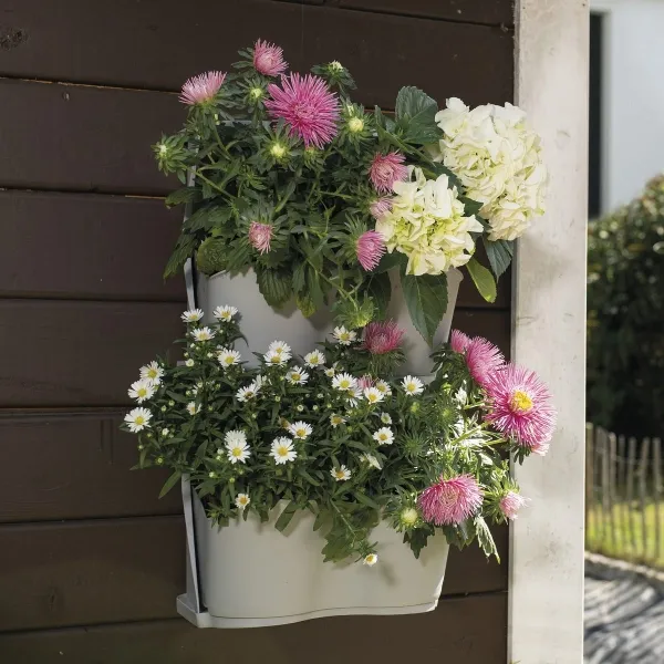 Romberg BoQube Flexi Garden Lichtgrau 26 x 20 x 26 cm - 2er Pack