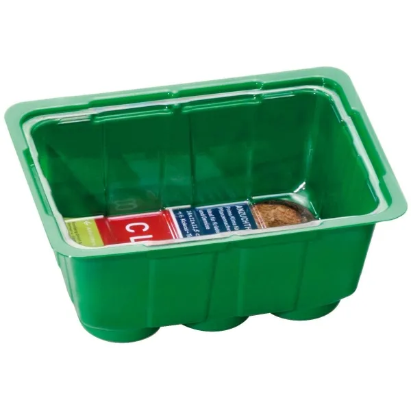 Romberg CLASSIC Anzuchthaus XS PLUS COCO Grün 16 x 11 cm & 6 Kokos-Quelltabletten
