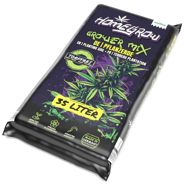 Romberg HOMEGROW GROWER MIX Pflanzerde für Starkzehrer Indoor/Outdoor - 35 Liter
