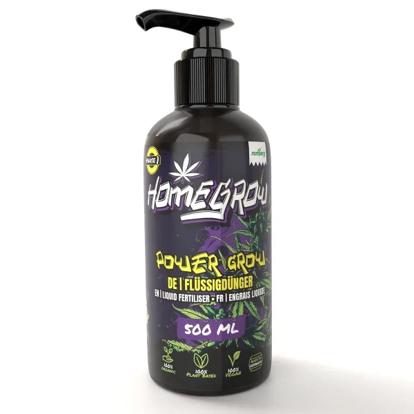 Romberg HOMEGROW POWER GROW Flüssigdünger Anzuchtsphase - 500 ml Romberg HOMEGROW POWER GROW Flüssigdünger Anzuchtsphase - 500 ml