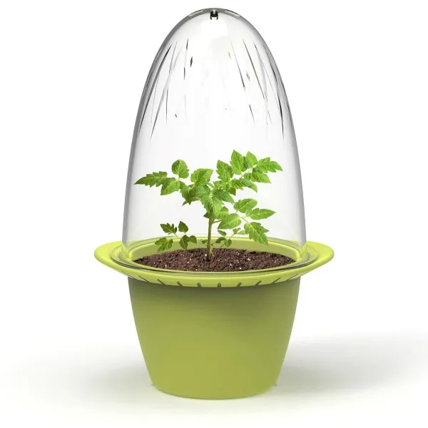 Romberg STYLE Mini-Pflanztöpfe Sommergrün 14,5 x 9 cm - 3er Set