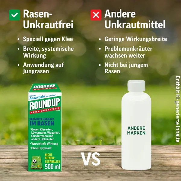 ROUNDUP® Rasen-Unkrautfrei Konzentrat - 500 ml