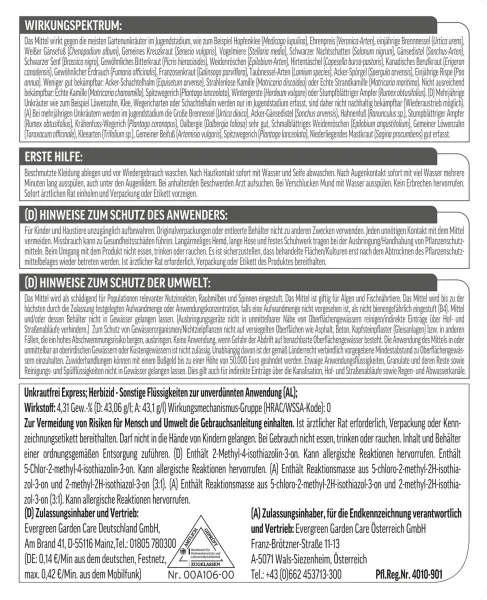 ROUNDUP® Unkrautfrei Express Fertigmischung für ca. 83 m² - 2,5 Liter