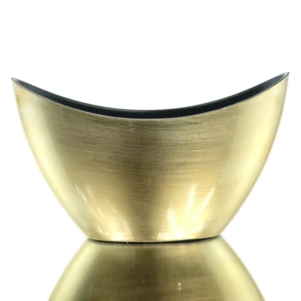 SCHEULEN Dekogefäß Jardinière Bootsform Goldfarben - Kunststoff