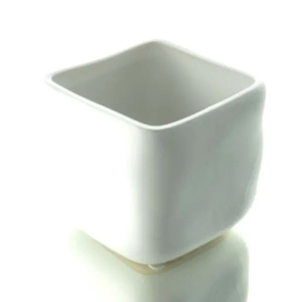 SCHEULEN Pflanztopf Knuddelwürfel Weiß matt quadratisch 9 cm - Keramik SCHEULEN Pflanztopf Knuddelwürfel Weiß matt quadratisch 9 cm - Keramik