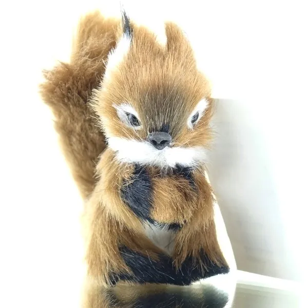 SCHEULEN Weihnachtsdeko Eichhörnchen Dunkelbraun 8 cm - Kunststoff SCHEULEN Weihnachtsdeko Eichhörnchen Dunkelbraun 8 cm - Kunststoff