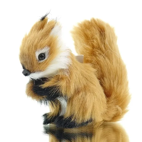 SCHEULEN Weihnachtsdeko Eichhörnchen Hellbraun 8 cm - Kunststoff SCHEULEN Weihnachtsdeko Eichhörnchen Hellbraun 8 cm - Kunststoff