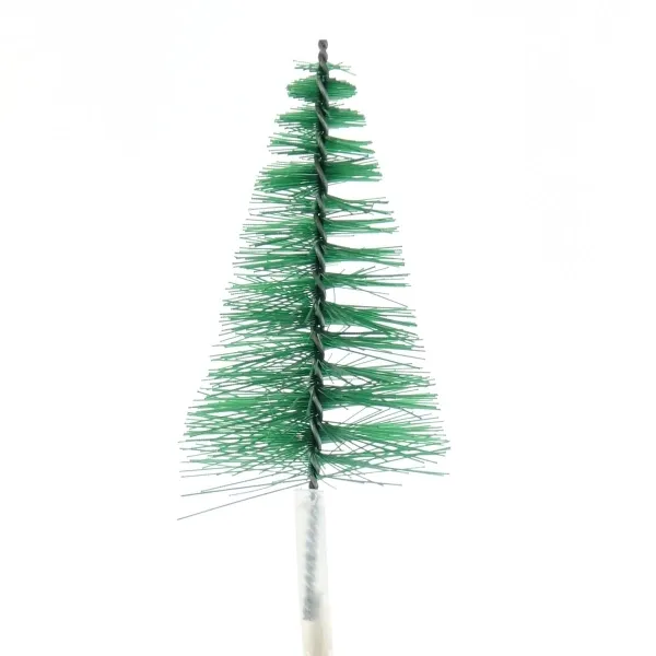 SCHEULEN Weihnachtspflanzenstecker Tannenbaum Grün 7 cm - Metall & Kunststoff