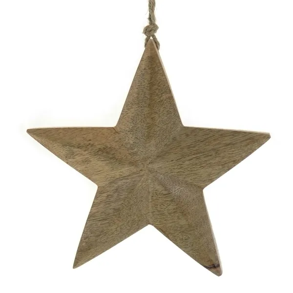 SCHEULEN Weihnachtsstern Leonidas Natur Ø 19 cm - Holz SCHEULEN Weihnachtsstern Leonidas Natur Ø 19 cm - Holz