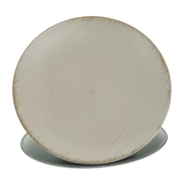 SCHEULEN Weihnachtsteller Vintage Grau-Braun rund antik Ø ca. 18 cm - Kunststoff SCHEULEN Weihnachtsteller Vintage Grau-Braun rund antik Ø ca. 18 cm - Kunststoff