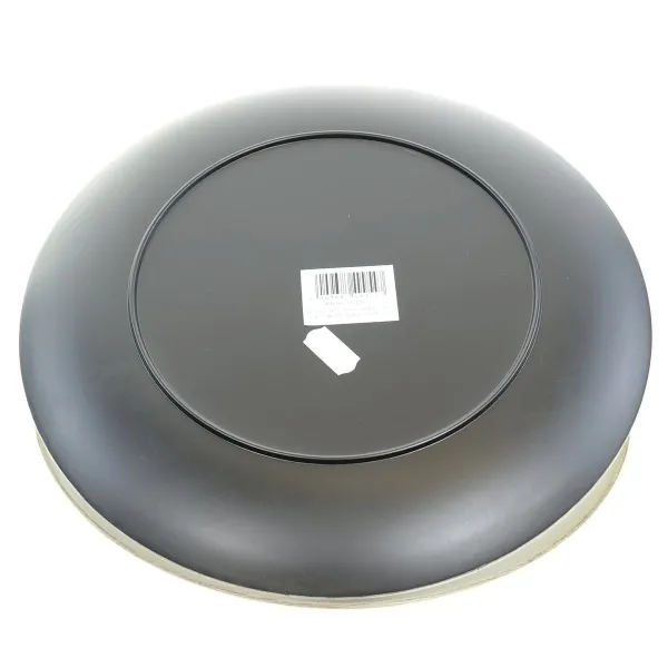 SCHEULEN Weihnachtsteller Vintage Grau-Braun rund antik Ø ca. 27 cm - Kunststoff