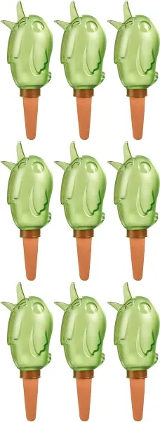 Scheurich Bördy® Bewässerungshilfe S Green Pearl grün 0,09 Liter 90 ml 9er Set